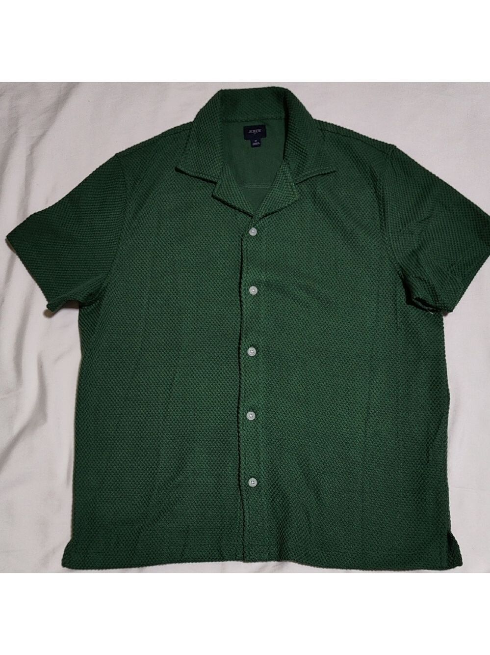 ASOS Dark Green Casual Button Down Shirt